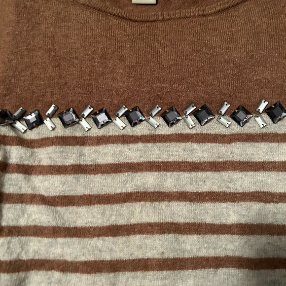 J Crew beaded sweater - Picture 2 of 3